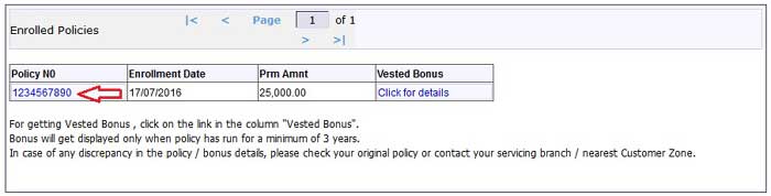 enrolled policies